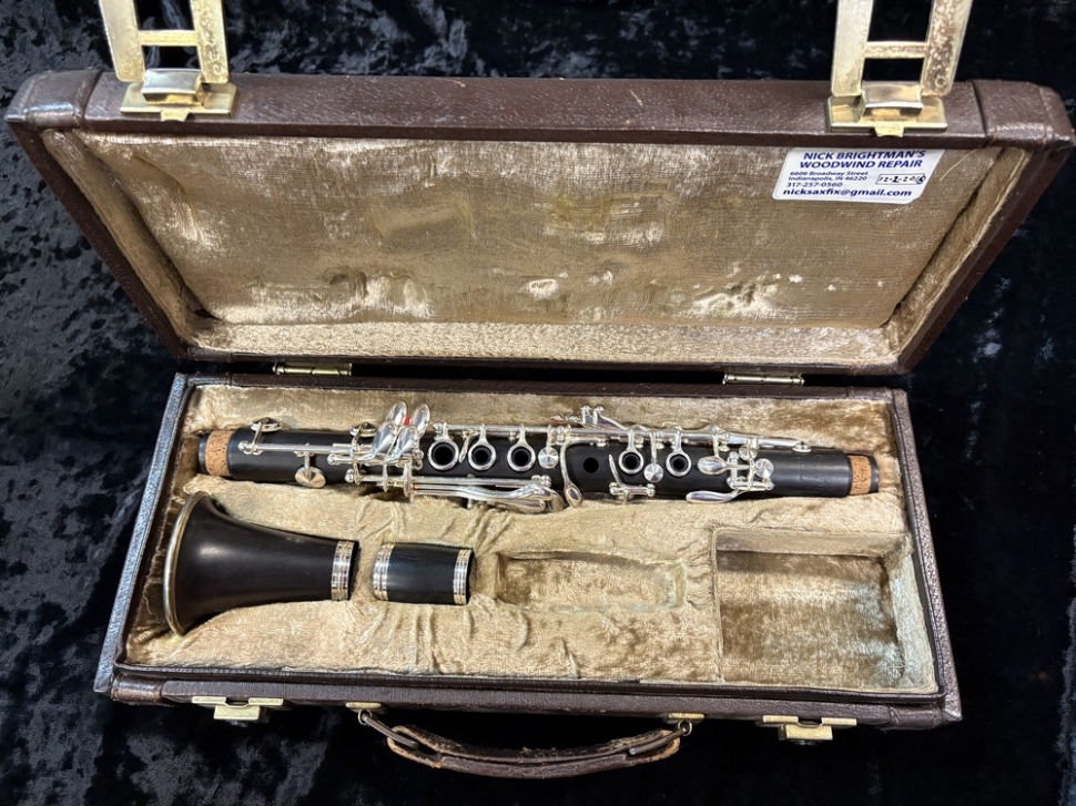 Photo Restored Buffet Crampon Paris R13 Eb Clarinet w/ Silver Keys - Serial # 230056